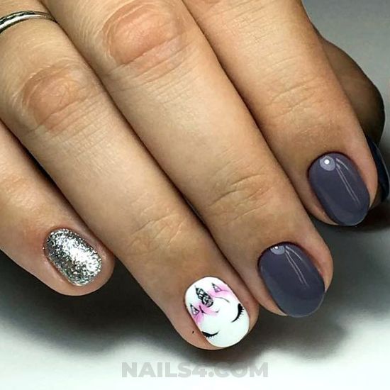 Lovable awesome gel manicure trend - nail, nailidea, graceful, sweet