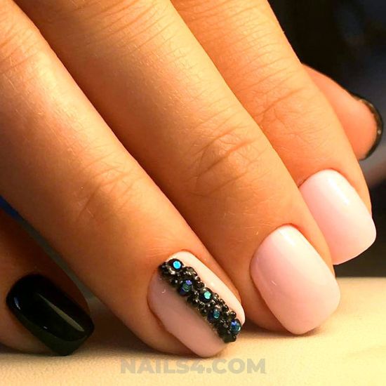 Professionail and enchanting gel manicure ideas - elegant, nails, nailidea, amusing