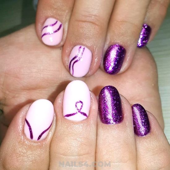 Balanced And Trendy Gel Manicure Design Ideas - nail, beauty, enchanting, sexiest