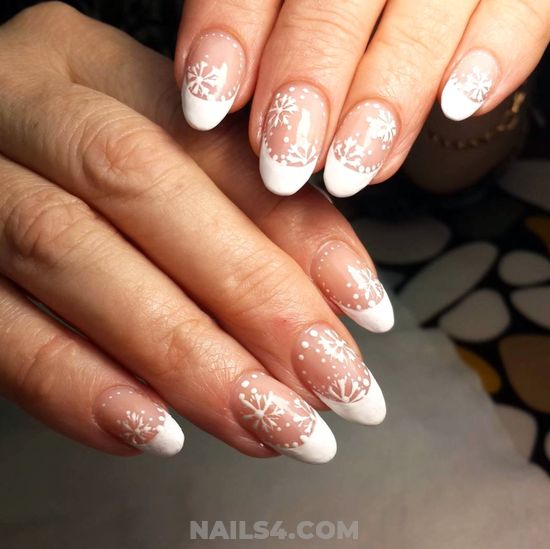 Charming Graceful Gel Nails Art Design - clever, nail, nailartdesigns, neat