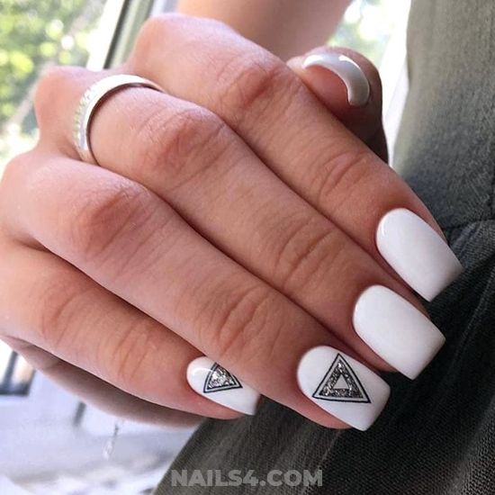 Cutie And Simple Acrylic Manicure Art Design - diynailart, nail, sexy, gettingnails
