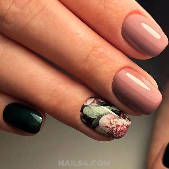 Stately And Cool French Nails Design - nail, idea, love, creative