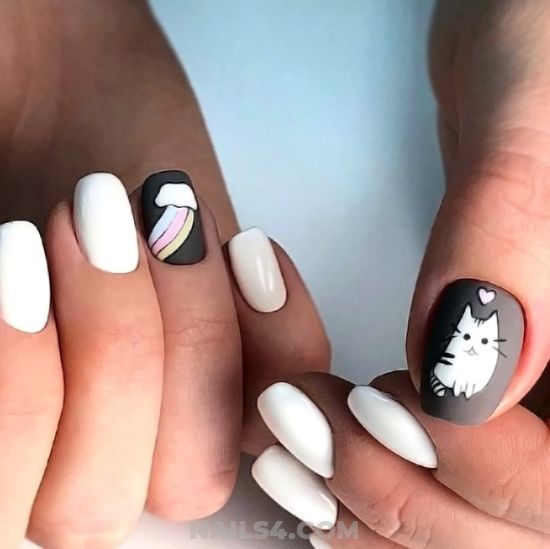 Super & Balanced Gel Manicure Idea - nails, naildesigns, best, idea, sexy