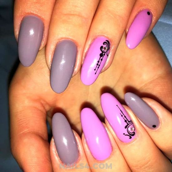 Trendy Attractive Gel Nail Ideas - style, nailstyle, nail, precious