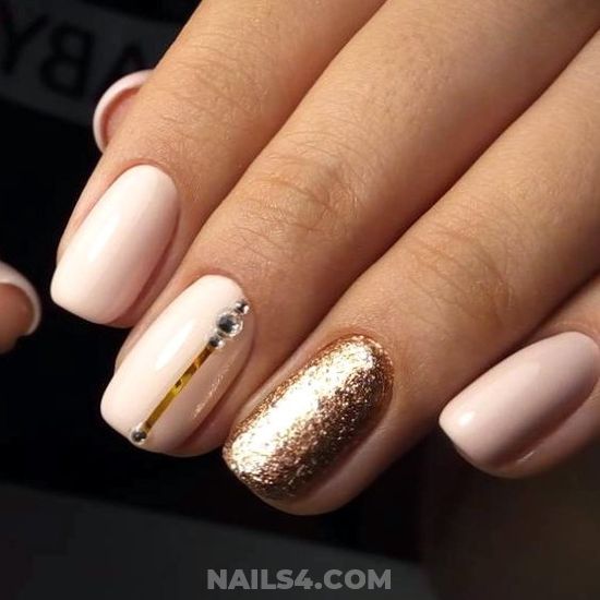Cute And Easy French Trend - dreamy, star, naildesign, nail