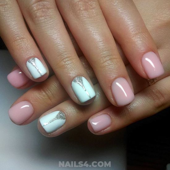 Trendy & Classy Gel Nails Ideas - getnails, cool, super, party
