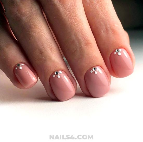 Unique & Creative Gel Manicure Art Ideas - precious, design, nail, getnails