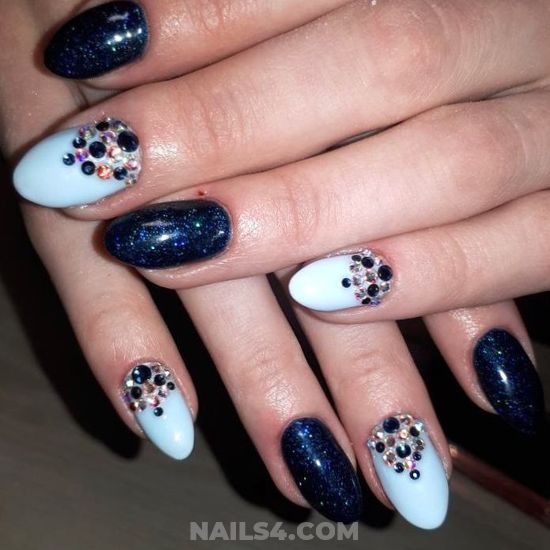 Handy And Birthday American Manicure Art Ideas - dainty, nail, naildesigns, perfect