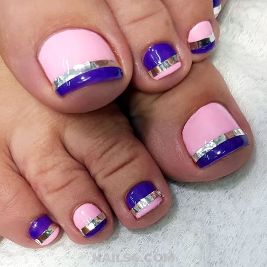 Lovely & Elegant French Gel Nail Trend - pink, toes, nailideas