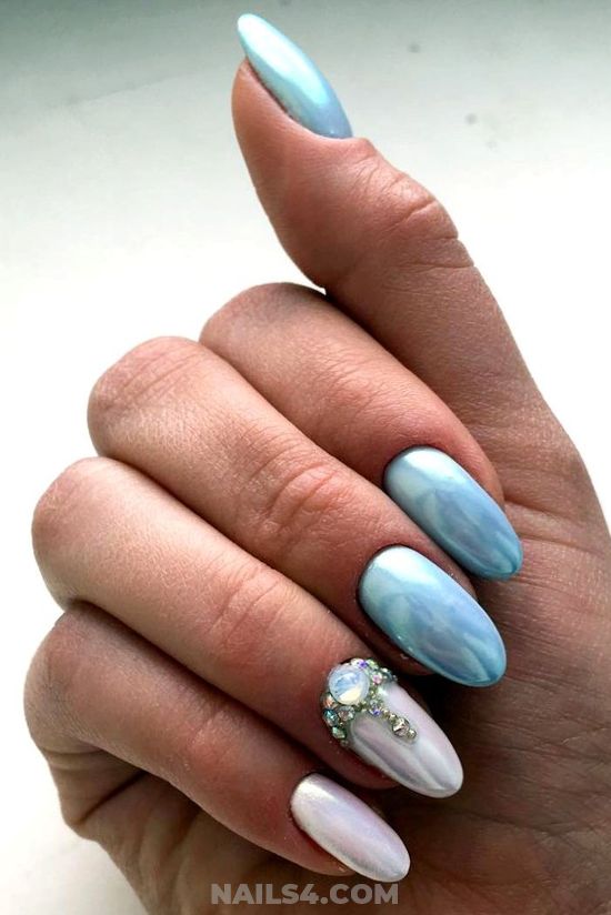 Orderly & Classic Gel Nails Art Ideas - cool, nails, ravishing, handsome