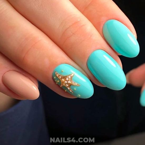 Super And Classy Gel Manicure Design - getnails, enchanting, naildiy, nails